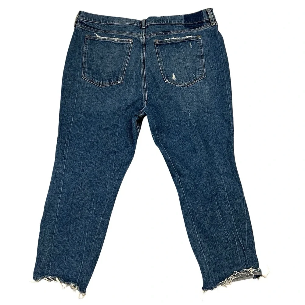 Abercrombie Fitch High Rise Mom Jean Women's 35/20s Blue Y2K 90s Denim‎